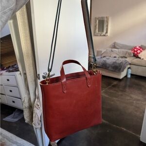 Madewell Leather Tote Bag